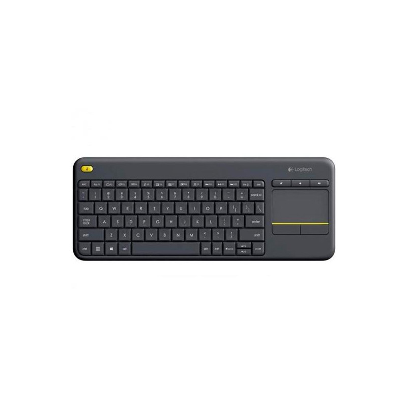 (920-007137) LOGITECH TECLADO K400 PLUS INALÁMBRICO QWERTY ESPAÑOL NEGRO