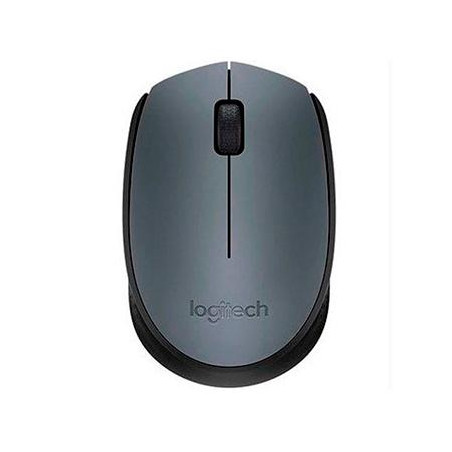 (910-004642) LOGITECH RATÓN M170 INALÁMBRICO 1000PPP AMBIDIESTRO 2 BOTONES GRIS