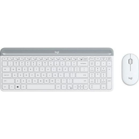 (920-009199) LOGITECH COMBO TECLADO + RATÓN MK470 INALÁMBRICO BLANCO