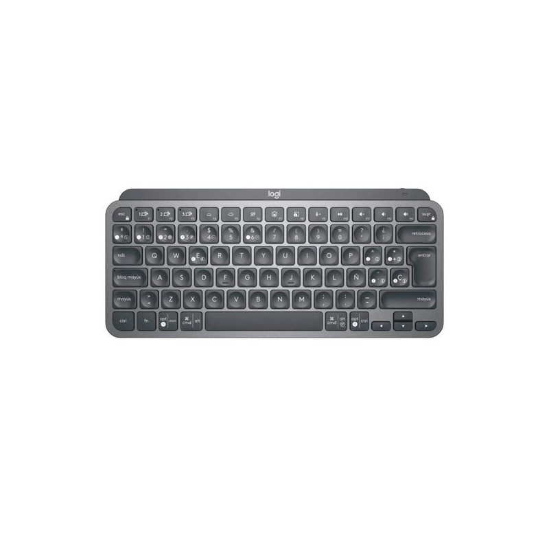 (920-010603) LOGITECH TECLADO MX MINI INALÁMBRICO QWERTY ESPAÑOL GRAFITO