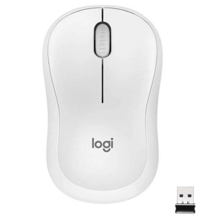 (910-006128) LOGITECH RATÓN M220 INÁLAMBRICO 1000DPI AMBIDIESTRO COMPACTO BLANCO