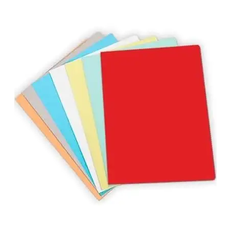 (400040551) GIO SUBCARPETA SIMPLE CARTULINA A4 180GR ROJO PASTEL -PACK DE 50U-