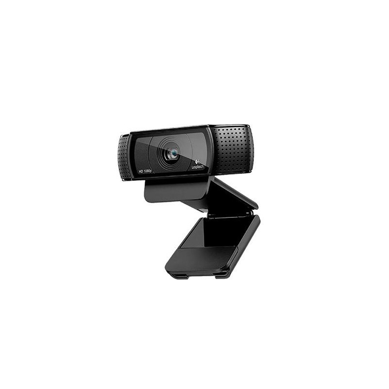(960-001055) LOGITECH WEBCAM C920 FULL HD CON MICRÓFONO CON AUDIO ESTÉREO 15MP USB 2.0 NEGRO