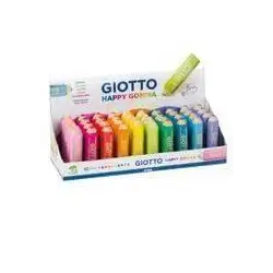 (F233800) GIOTTO HAPPY GOMMA GOMA DE BORRAR LAPIZ DISPLAY -40U-