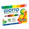 (F418000) GIOTTO ROTULADORES TURBO COLOR SURTIDOS ESTUCHE 36 UD