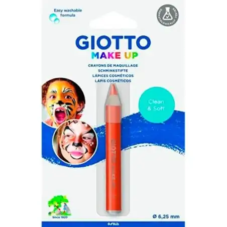 (F473111) GIOTTO LÁPIZ COSMÉTICO INDIVIDUAL UNISEX PARA NIÑOS NARANJA -BLISTER-