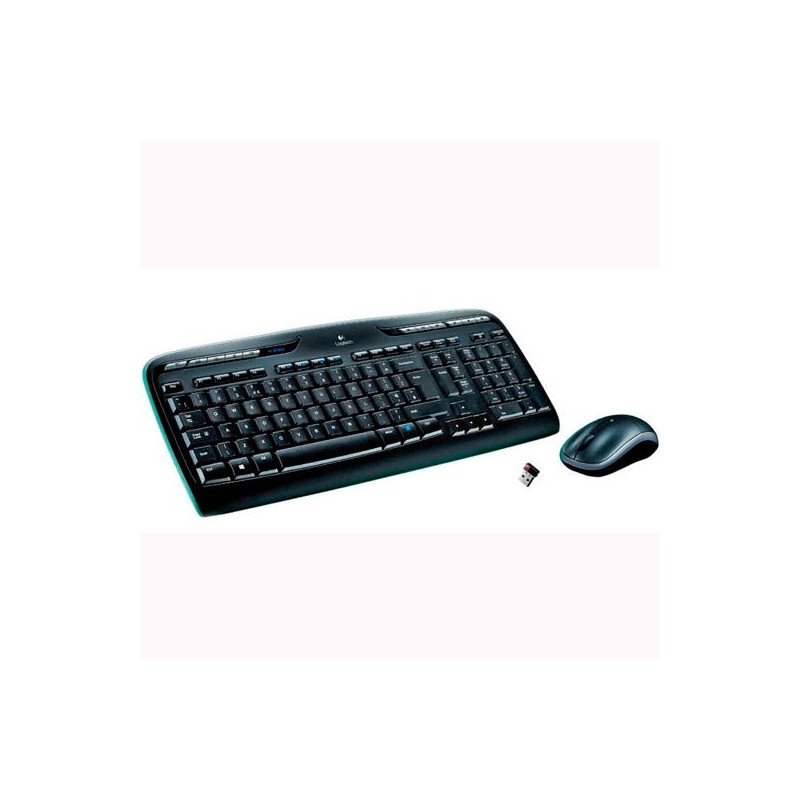 (920-003978) LOGITECH COMBO TECLADO + RATÓN MK330 INALÁMBRICO NEGRO
