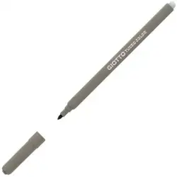 (F485025) GIOTTO ROTULADORES TURBO COLOR GRIS CAJA 12 UD