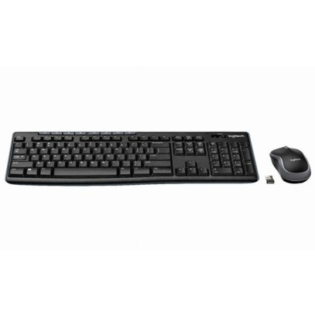 (920-004513) LOGITECH COMBO TECLADO + RATÓN DESKTOP MK270 INALÁMBRICO QWERTY ESPAÑOL NEGRO