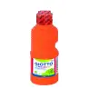 (F53110300) GIOTTO TÉMPERA FLUO NARANJA BOTELLA 250 ML