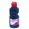 (F53120800) GIOTTO TÉMPERA GLITTER AZUL OSCURO BOTELLA 250 ML