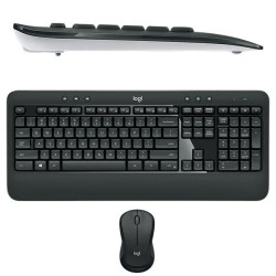 (920-008680) LOGITECH COMBO TECLADO + RATÓN MK540 INALÁMBRICO NEGRO