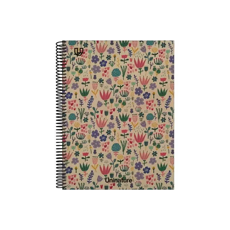 (88502304) GRAFOPLÁS CUADERNO ESPIRAL A4 80H 4X4 90GR KRAFT Y CARTÓN RECICLADO UNINATURE HOLANDA