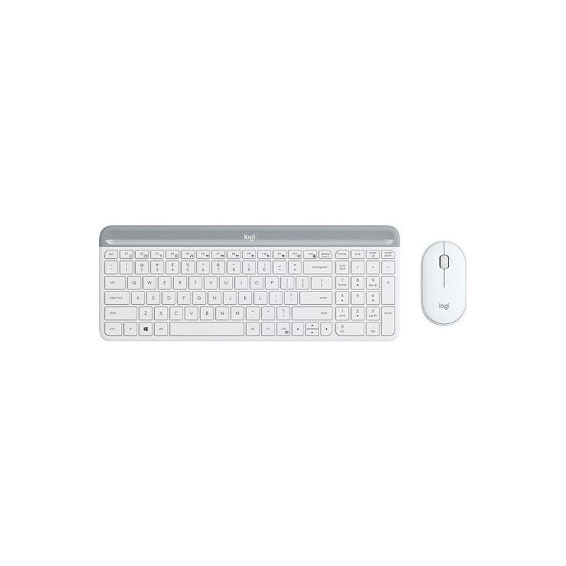 (920-009199) LOGITECH COMBO TECLADO + RATÓN MK470 INALÁMBRICO BLANCO