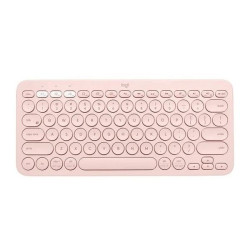 (920-009587) LOGITECH TECLADO K380 BLUETOOTH PARA TRES DISPOSITIVOS ROSA