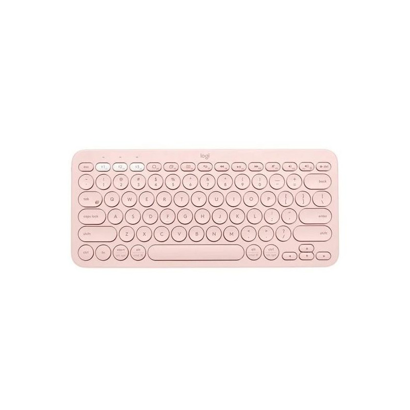 (920-009587) LOGITECH TECLADO K380 BLUETOOTH PARA TRES DISPOSITIVOS ROSA