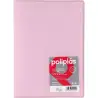 (01471293) GRAFOPLÁS CARPETA CON FUNDAS POLIPLÁS SOLDADAS FOLIO 30 FUNDAS PP SEMIRÍGIDO TRANSLÚCIDO ROSA SOFT
