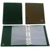 (03791010) GRAFOPLÁS PORTATARJETAS DE VISITA BASIC 1/4 CAPACIDAD 60 TARJETAS PVC NEGRO