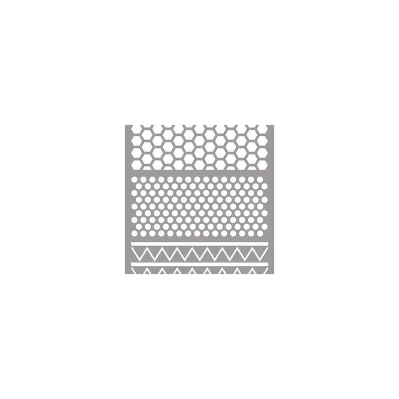 (090014) LA PAJARITA STENCIL ST-14 PLANTILLA DECORATIVA MODELO TEXTURES