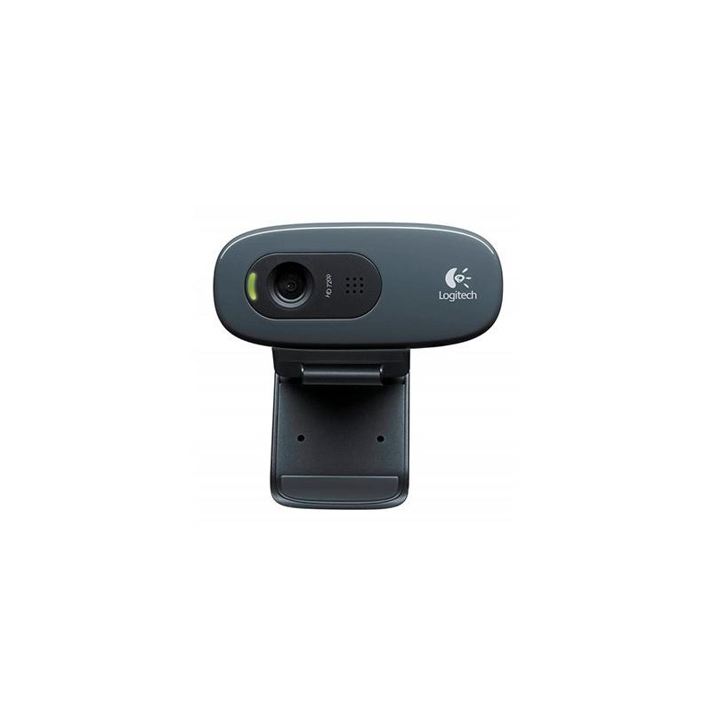 (960-001063) LOGITECH WEBCAM C270 HD CON MICRÓFONO 3MP NEGRO
