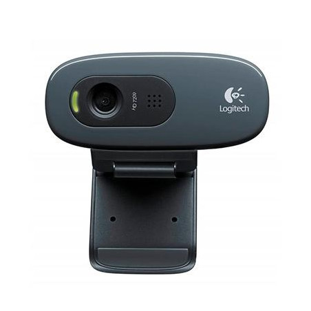 (960-001063) LOGITECH WEBCAM C270 HD CON MICRÓFONO 3MP NEGRO