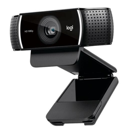 (960-001088) LOGITECH WEBCAM HD PRO STREAM C922 C/TRÍPODE MICRÓFONO INTEGRADO NEGRO