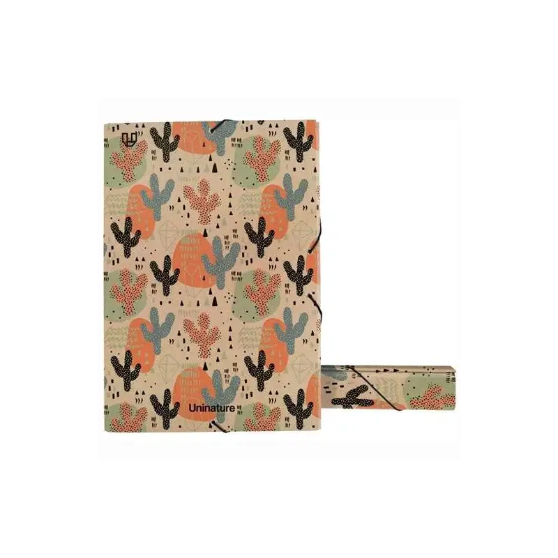 (91273603) GRAFOPLÁS CAJA DE PROYECTOS 5CM FORRADA UNINATURE CACTUS