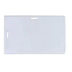 (09079300) GRAFOPLÁS PORTADISTINTIVOS PVC FLEXIBLE TRANSPARENTE PACK -50U-