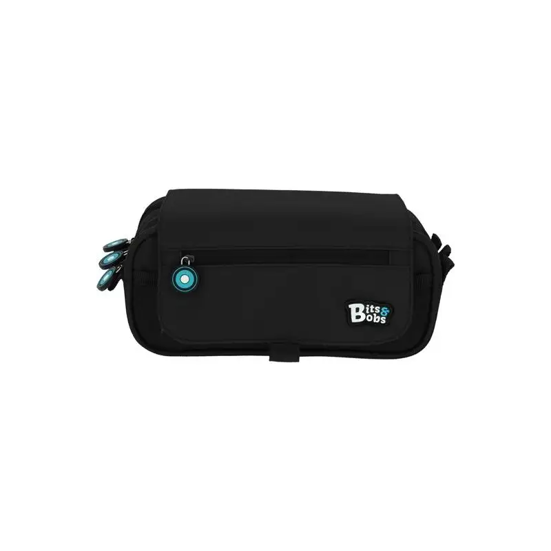 (37543210) GRAFOPLÁS PORTATODO TRIPLE C/SOLAPA BITS&BOBS NEGRO