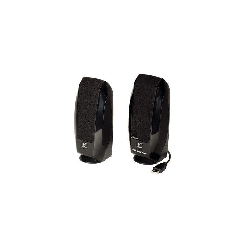 (980-000029) LOGITECH ALTAVOCES ESTEREO COMPACTOS S150 USB NEGRO