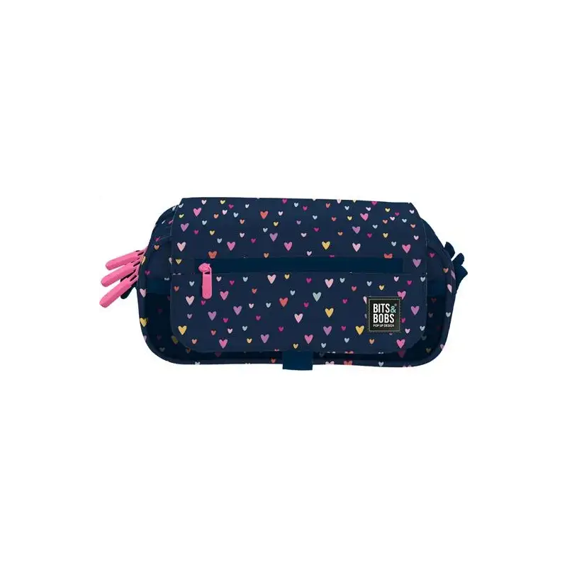 (37547515) GRAFOPLÁS PORTATODO TRIPLE C/SOLAPA BITS&BOBS HEARTS