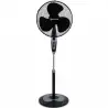 (FAN-N16 ECOTIMER) GRUNKEL VENTILADOR DE PIE 60W REGULABLE 3 VELOCIDADES C/TEMPORIZADOR NEGRO
