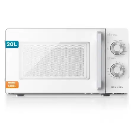 (MWG-20MG) GRUNKEL MICROONDAS CON GRILL 700W 20L BLANCO