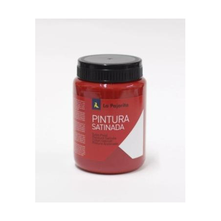 (110322) LA PAJARITA TÉMPERA ESCOLAR BOTE DE 35ML SATINADA ROJO BERMELLON L-07