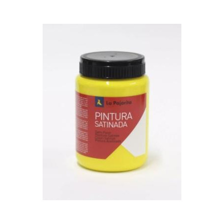 (110422) LA PAJARITA TÉMPERA ESCOLAR BOTE DE 35ML SATINADA AMARILLO ORO L-02