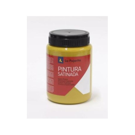 (111022) LA PAJARITA TÉMPERA ESCOLAR BOTE DE 35ML SATINADA AMARILLO OXIDO L-03