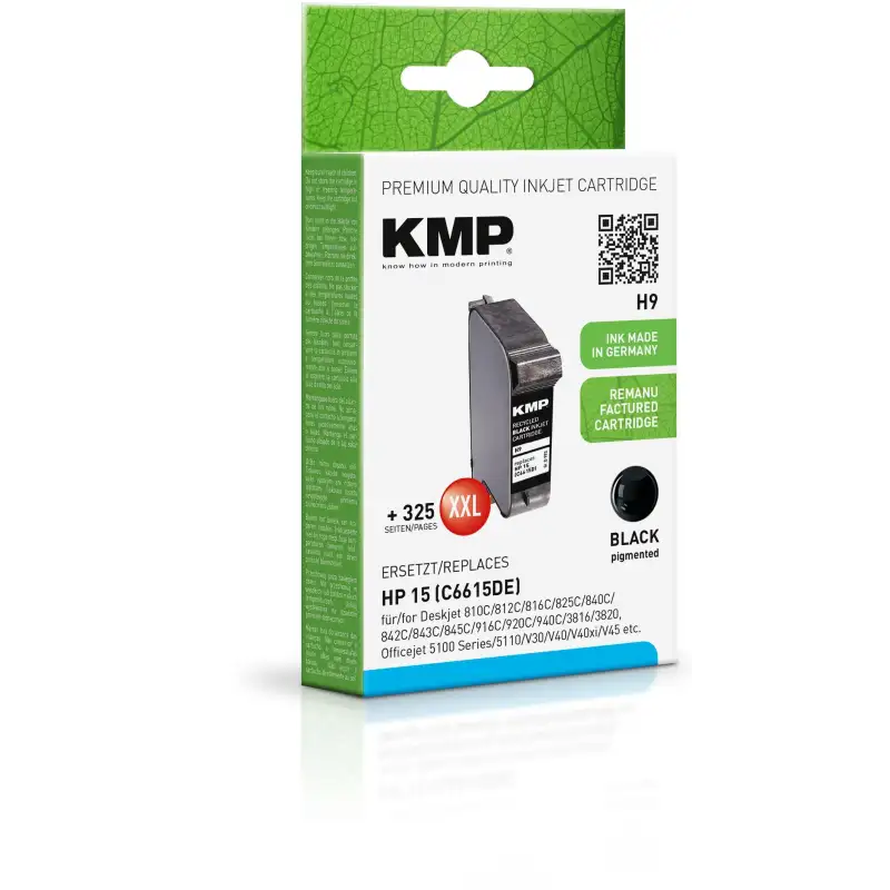 (C6615DE) TINTA KMP NEGRO DESKJET 810C  812C  816C  825C  840C  842C  843C  845C  916C  920C  940C  3816  3820  OFFICEJET 510...
