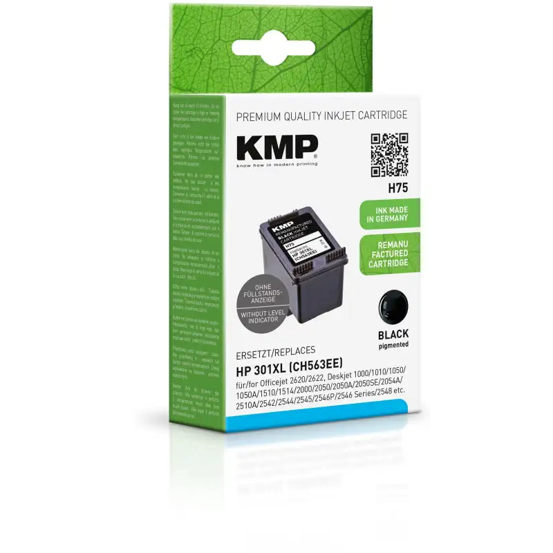 (CH563EE) TINTA KMP NEGRO DESKJET 1000 1050 1050 A 2000 2050 2050A 2050SE 2054A 2510A 3000 3050 3050A 3050SE 3050VE 3052A 305...