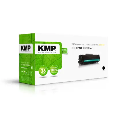 (Q2612A) TONER KMP NEGRO LASERJET 1010 1012 1015 1018 1020 1022 3015 3020 3030 3050 3052 3055 -12A