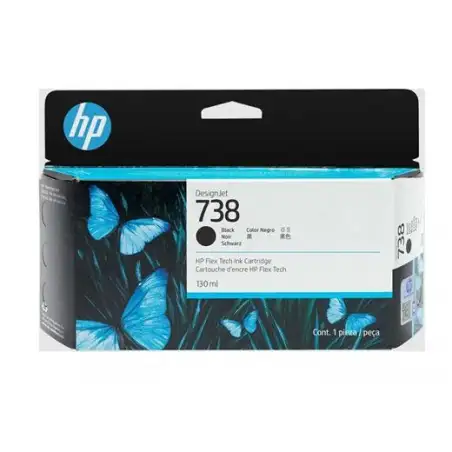 (498N4A) HP TINTA NEGRO DESIGNJET 738
