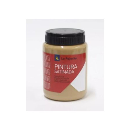 (111722) LA PAJARITA TÉMPERA ESCOLAR BOTE DE 35ML SATINADA AMARILLO SIENA OSCURO L-05