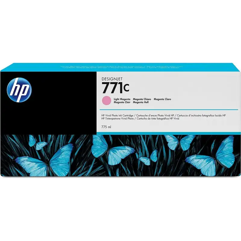 (B6Y11A) HP CARTUCHO GF PARA Z6200 LMG 771C 775ML PK1 MAGENTA CLARO