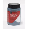 (169322) LA PAJARITA TÉMPERA ESCOLAR BOTE DE 35ML SATINADA AZUL METAL L-34