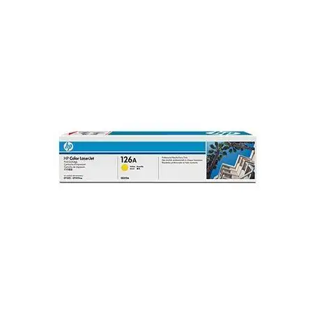 (CE312A) HP TONER AMARILLO LASERJET PRO 100 CP/1025NW/1025/1020 - 126A