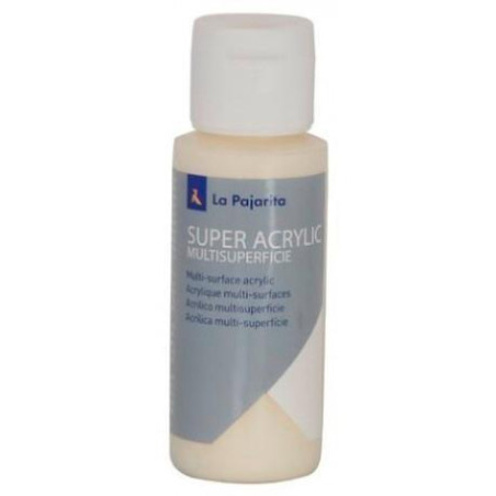(177576) LA PAJARITA PINTURA SUPER ACRYLIC A-02 60ML MARFIL