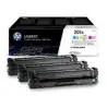 (CF253XM) HP LASERJET PRO M252N 201X PACK 3 TONER ALTA CAPACIDAD CYAN/MAGENTA/YELLOW