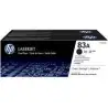 (CF283AD) HP TONER NEGRO LASERJET M125/M127/M201 -83A (PACK2)