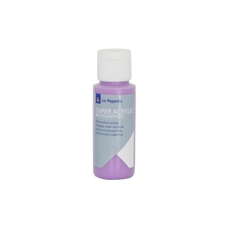 (179076) LA PAJARITA PINTURA SUPER ACRYLIC A-17 60ML LAVANDA
