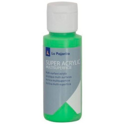 (181276) LA PAJARITA PINTURA SUPER ACRYLIC A-38 60ML PISTACHO