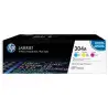 (CF372AM) HP TONER LASER TRICOLOR 304A PACK 3 (CC531-CC532-CC533)
